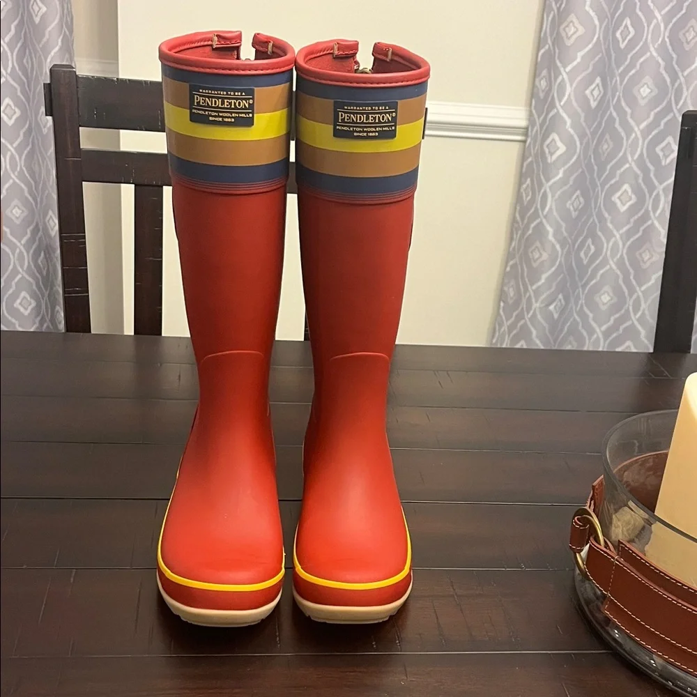 Pendleton Zion National Park Tall Rain Boots Women’s Size 6